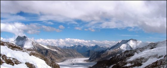 Great Aletsch glacier